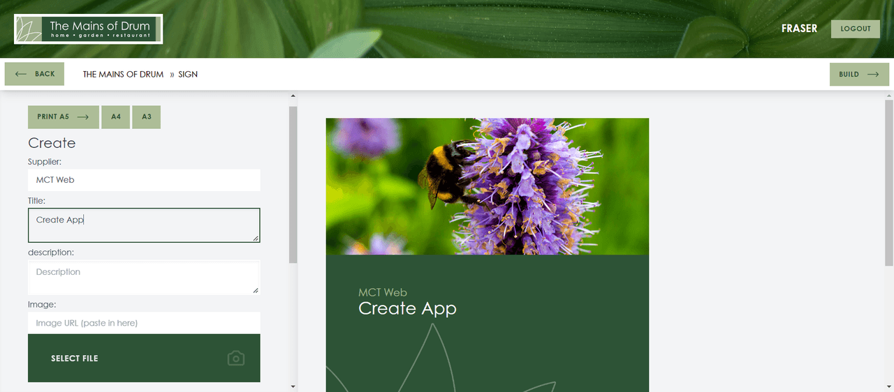 The Mains of Drum Garden Centre